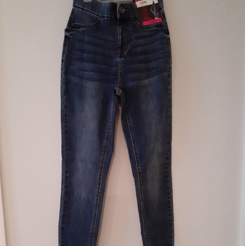 No Boundaries Super High Rise Jr's Jeggings XS